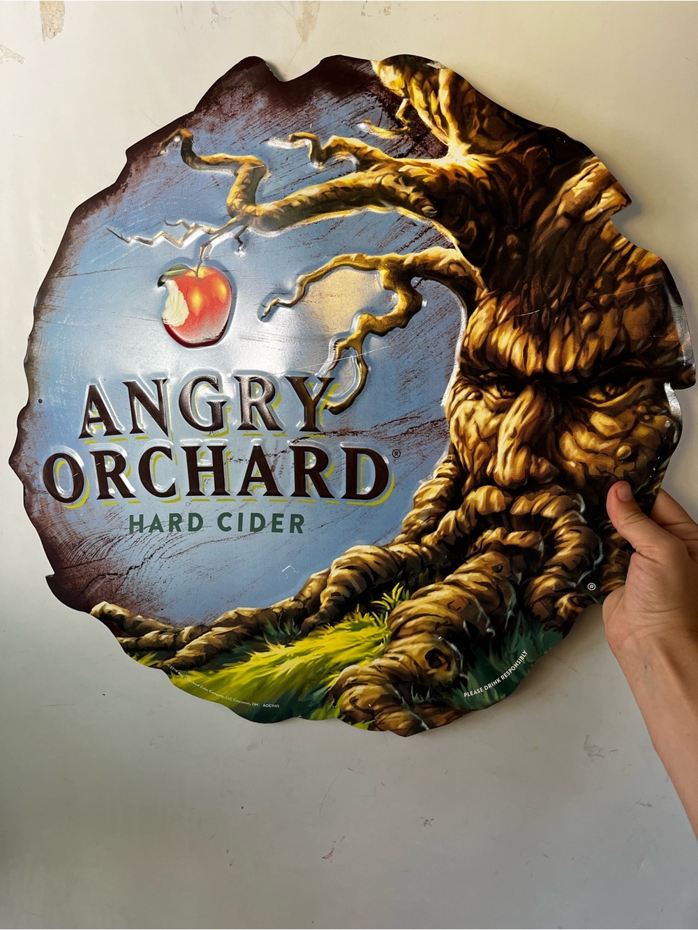 Bar mancave decor Tin sign Hard Cider Wall Art Sign